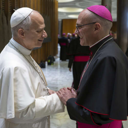 Il Vescovo Michele con Papa Leone XIV, 10 settembre 2026